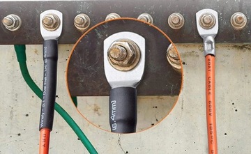 МЕДНЫЙ ТЕРМИНАЛ 35 ММ M8 КОЛЬЦЕВОЙ РАЗЪЕМ