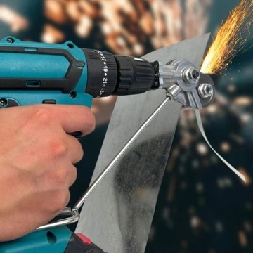 НАСАДКА ДЛЯ СВЕРЛИЛЬНОГО СТАНКА НОЖНИЦЫ ДЛЯ РЕЗКИ ЛИСТОВОГО МЕТАЛЛА