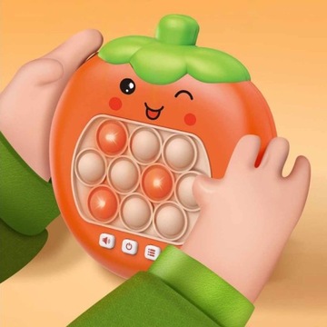 POP IT АНТИСТРЕССОВАЯ ИГРА-ЛЯГУШКА ИГРУШКА ДЛЯ ДЕТЕЙ РОЗОВАЯ