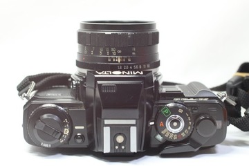 НОВАЯ зеркальная пленочная камера Minolta X-700 MPS 35 мм + автоматический объектив Rokkor-PF 55 мм F/1,8