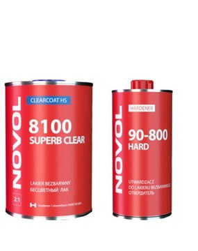 lakier bezbarwny 8100 HS SUPERB CLEAR 1,5l NOVOL N