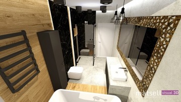 3D-визуализация ванной комнаты онлайн [БЕСПЛАТНО]
