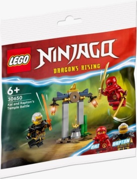 LEGO NINJAGO 30650 Bitwa Kaia i Raptona w świątyni