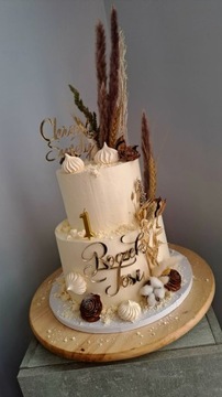 СТОРОНА ТОРТА ТОПЕР ОДИН ГОД ИМЯ ЗОЛОТО ЗЕРКАЛО