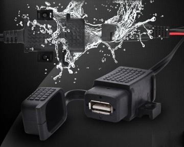 ЗАРЯДНОЕ УСТРОЙСТВО USB 2.1A 3M ЛЕНТА МОТОЦИКЛ ДВИГАТЕЛЬ QUAD