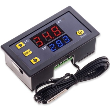 TERMOSTAT ELEKTRONICZNY REGULATOR STEROWNIK CYFROWY Temperatury 230V