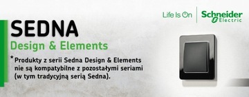 Sedna Design Gniazdo R/TV/SAT końc 4dB białe