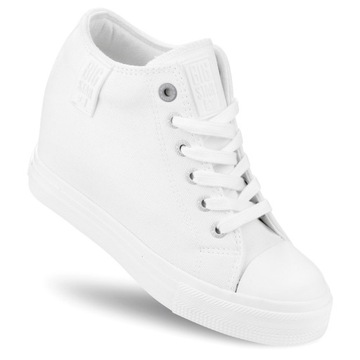 TRAMPKI damskie BIG STAR na KOTURNIE LL274035 39