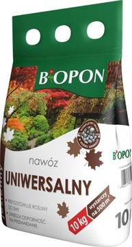BIOPON Nawóz Uniwersalny Jesienny wieloskładnikowy granulat 10 kg