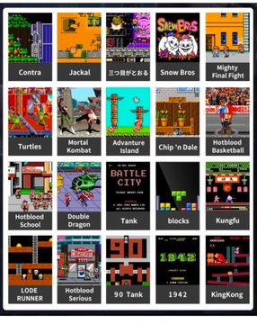 ПОРТАТИВНАЯ БЕСПРОВОДНАЯ ИГРОВАЯ КОНСОЛЬ РЕТРО 520