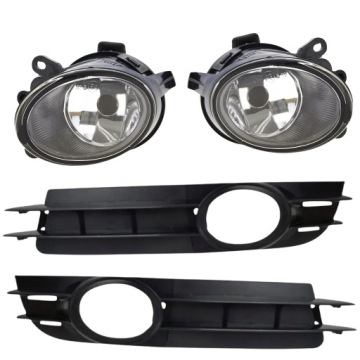 AUDI A6 C6 2004-2008 Grill KRATKI GRILLE + Nebelscheinwerfer rechts + links KOMPLET | thumb 1