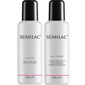 SEMILAC ACETON + CLEANER 125ml