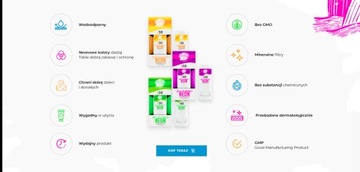 Натуральный солнцезащитный крем для лица SPF50, стик ФИОЛЕТОВЫЙ