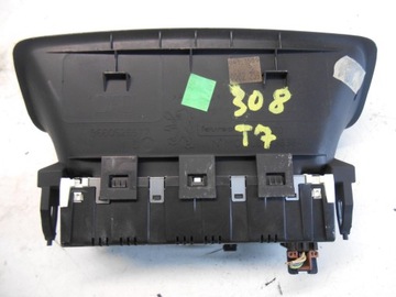 DISPLEJ AUTORÁDIO PEUGEOT 308 T7 9664644280 #