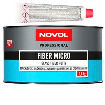 FIBER SZPACHLÓWKA Z WŁÓKNEM SZKLANYM NOVOL 1800g+