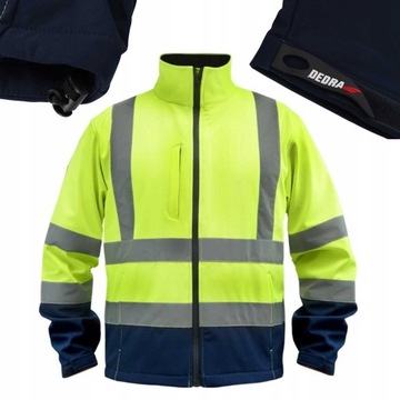 KURTKA ODBLASK SOFTSHELL DEDRA ROZM. XXXL
