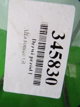 ALFA ROMEO GT DVEŘE LEVÉ PŘEDNÍ