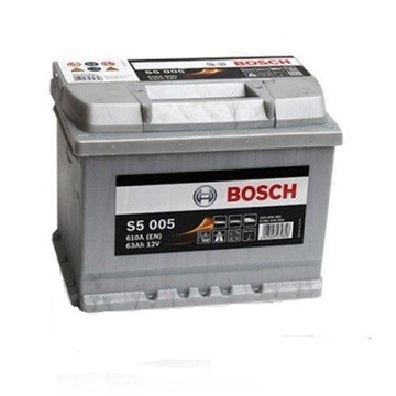 BOSCH SILVER S5 005 63Ah 610AS5 005