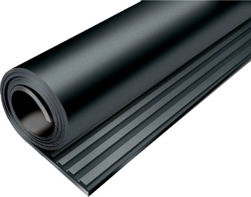 WYKŁADZINA GUMOWA RYFLOWANA szeroka 3 mm x 1200mm