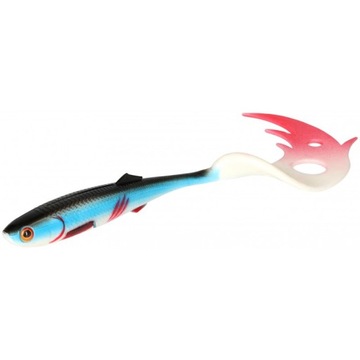 Guma MIKADO Sicario Pike Tail 14cm BLEEDING BLUE