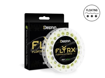SZNUR MUCHOWY DELPHIN FLYRX WF7-F / 100 FT