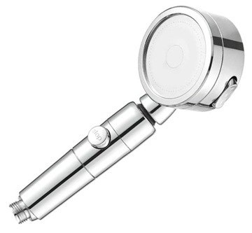 SŁUCHAWKA PRYSZNICOWA FILTR NATRYSK PRYSZNIC ECO OSZCZĘDNA STOP CHROM