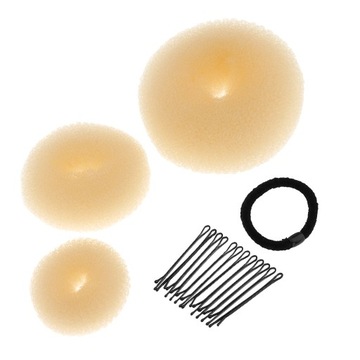 Women Donut Hair Bun Shaper do