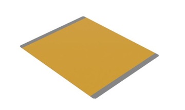 Metalowa płytka 394 x 267mm z klejem