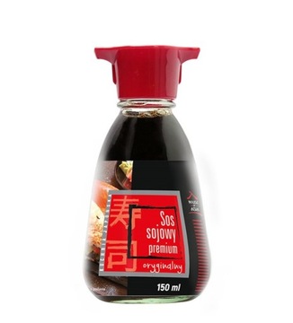 Sos sojowy Premium 150ml do sushi azjatycki azjatyckie japoński