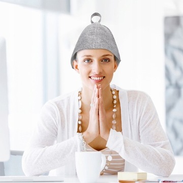 2 шт. портативная шапочка для сауны