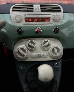 Fiat 500 II Hatchback 3d 1.2 69KM 2009 Fiat 500 Panorama Klima Alu Gwarancja w cenie VFVK 1.2 Benzyna 69KM, zdjęcie 19