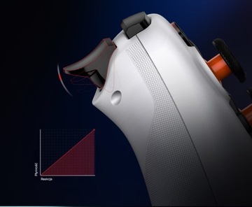 Bezprzewodowy kontroler gamepad wieloplatformowy GameSir Nova Lite biały