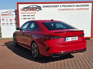 Skoda Octavia IV RS Liftback 2.0 TSI 245KM 2023 Skoda Octavia RS Challenge +Pakiety 2.0 TSI 245KM DSG Salon Polska FV 23%, zdjęcie 5