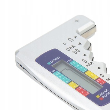 TESTER MIERNIK BATERII D C N AAA AA 9V 1.5V