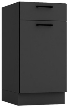 Szafka kuchenna stojąca na nóżkach z szufladą 40x50 GRAFIT