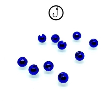 10x JIG WOLFRAM NIEBIESKI| koraliki nacinane| 0,5g