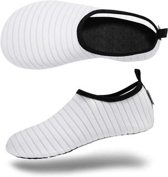 VIFUUR Buty do sportów wodnych buty do wody rozmiar 46 47EU Quick-Dry białe