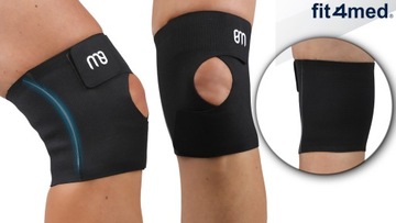 STABILIZATOR ORTEZA KOLANA OPASKA STAWU KOLANOWEGO ELASTYCZNA BEZSZWOWA r.L