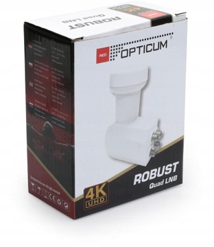 LNB Quad Opticum НАДЕЖНОСТЬ 0,1 дБ