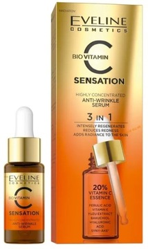 Eveline Skoncentowane Serum odmładzające Przeciwzmarszczkowe Z Witaminą C 3