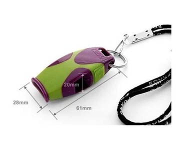 Судейский свисток FOX 40 Sharx 120 дБ + свистковый шнур