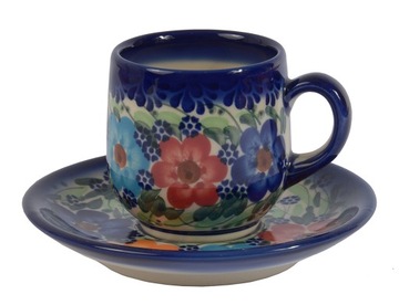 CERAMICZNA FILIŻANKA ESPRESSO CERAMIKA BOLESŁAWIEC