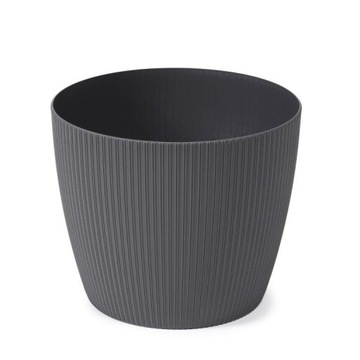Donica Osłonka MAGNOLIA JUMPER śr. 19cm ANTRACYT