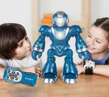 ROBOT ZDALNIE STEROWANY R/C na pilota DO PROGRAMOWANIA TAŃCZY ŚPIEWA ŚWIECI