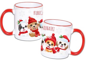 РОЖДЕСТВЕНСКАЯ КРУЖКА ЗВЕЗДА + ВАШЕ ИМЯ