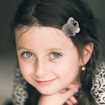 ПЛЮШЕВАЯ ЗАЖИМКА ДЛЯ ДЕВОЧКИ ЖЕНСКИЕ АКСЕССУАРЫ ДЛЯ ВОЛОС