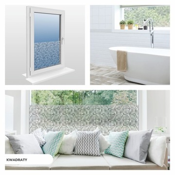 СТАТИЧЕСКАЯ ОКОННАЯ ПЛЕНКА 60х100 МАТОВАЯ МОЛОЧНАЯ ЦВЕТЫ ПОЛОСКИ УЗОРЫ ШПОН