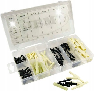 Łączniki do węży przewodów paliwowych 65szt