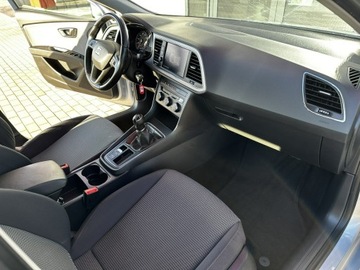 Seat Leon III Hatchback Facelifting 1.4 TSI 125KM 2018 Seat Leon Salon PL! LED, Klima, Grzane fotele, Tem, zdjęcie 12