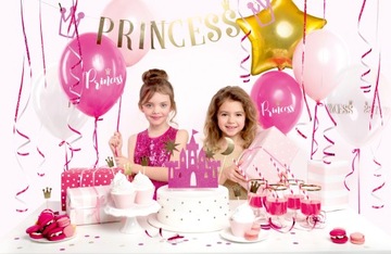 ZESTAW URODZINOWY na urodziny 31 ele. - Princess